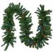 Northlight Seasonal 9' x 16" Pre-Lit Dakota Red Pine Artificial Christmas Garland - Multi LED Lights, in Green | 16 H x 108 W x 16 D in | Wayfair