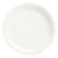 Libbey 905356702 Round Plate w/ Narrow Rim, Slenda Pattern & Shape, Royal Rideau Body, 6 3/8", Footed, White