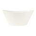 Libbey BW-5101 5 1/2" Oval Porcelain Neptune Bowl w/ 8 1/2 oz Capacity, Chef's Selection, White