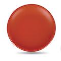 Libbey DRI-2-C 9" Round Driftstone Plate - Porcelain, Clay, Orange Clay