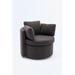 Accent Chair - Latitude Run® Kya 33.9 Wide Wool/Fabric in Gray | 33.86 H x 33.9 W x 31.5 D in | Wayfair C1BA411B027A462CA740F92B09C029CD