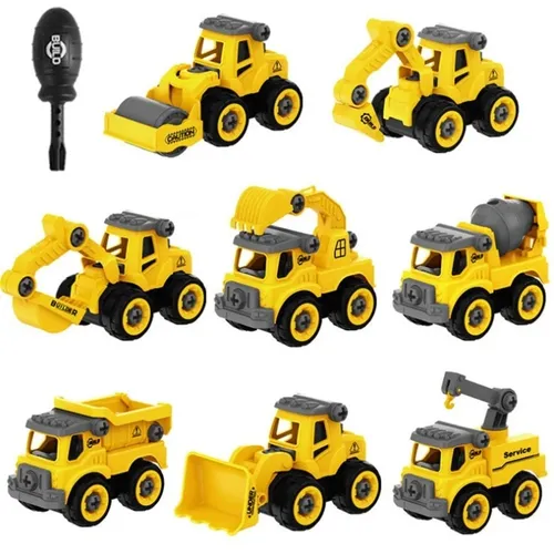 Engineering Fahrzeug Spielzeug Bau Bagger Traktor Bulldozer Feuer Lkw Modelle Kinder Spielzeug Auto