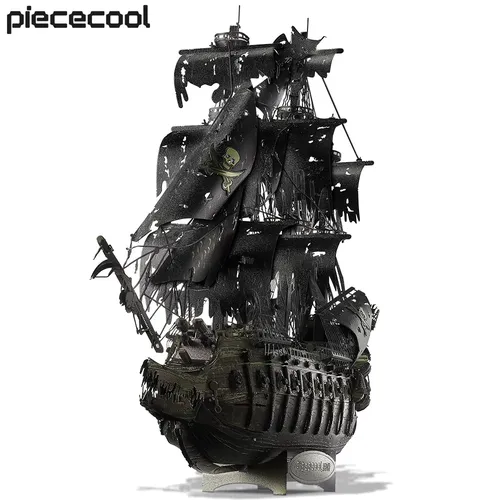 Piece cool 3d Metall Puzzle die fliegenden Dutchman Modellbau Kits Piraten schiff Puzzle für