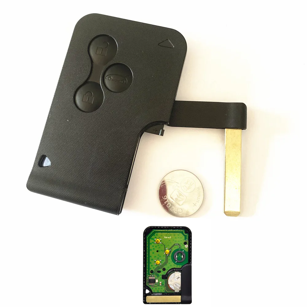 Für Megane 2-Tasten-3-Tasten-Fernschlüssel mit pcf7926 pcf7947-Chip für Renault Megane II-Schlüssel Image