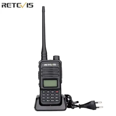 RETEVIS RT85 Walkie Talkie Ham Zwei Weg Radio Station 5W Walkie Talkies VHF UHF Dual Band Amateur Radio HT für Jagd