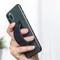 Handy Finger Leder Ständer Universal Handy Finger Strap Grip Smartphone Finger Halter Grip Teleskop Halter Schleife