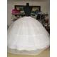 Neue heiße verkaufen 4 Reifen großen weißen Petticoat super flauschigen Krinoline Slip Unterrock für