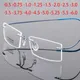 Leichte randlose Brille Memory Titan Brille kleiner Rahmen Brille verschreibung pflichtig