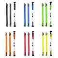 Golf Alignment Sticks zusammen klappbare Golf Übungs ruten Swing Trainer Tools 2er Pack Golf