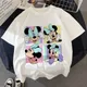 Mickey Minnie Maus Kind Kleidung Sommer Kind T-Shirts Disney T-Shirts Kinder Cartoons Kawaii Anime