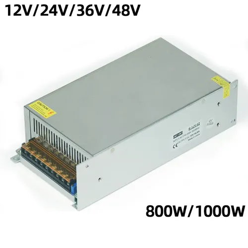 Schalt Netzteil 1000W 800W AC 220V ZU DC 48V 36V 24V 12V netzteil Quelle Transformator AC DC SMPS