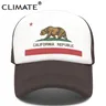 KLIMA California Kappe Männlichen Mann Männer Hut Bär Kalifornien Flagge Trucker Cap Hip Hop Hut