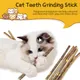 5 teile/satz Katzenminze Stick Natürliche Katze Reinigung Zähne Molaren Zahnpasta Stick Molaren