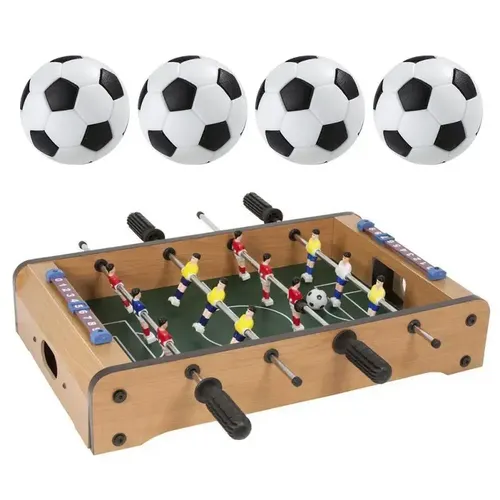 4 Pcs 32mm Fußball Fussball Soccerball Sport Geschenke Runde Indoor Spiele Tischfußball Fußball