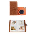 80/64 taschen Retro PU Fotoalbum Fit Für Instax Platz Film Für Fujifilm SQ1 SQ6 SQ20 SQ10 SP3 Kamera