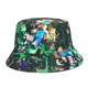 2024 Mode Erwachsenen Eimer Hut Fischer Hut reversible Angel hut Graffiti Bob Caps Hip Hop Gorros