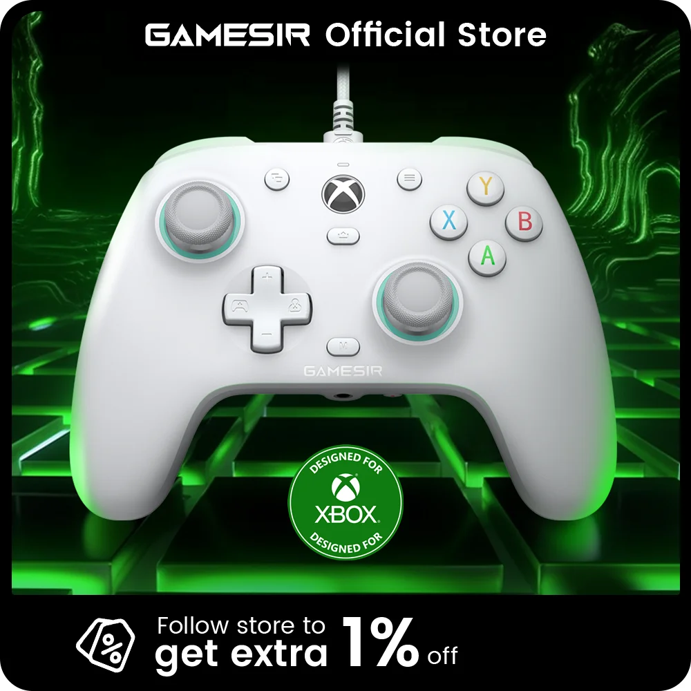GameSir G7 SE Xbox Gaming Controller Kabelgebundenes Gamepad für Xbox Series X, Xbox Series S, Xbox One, mit Hall-Effekt-Joystick Image