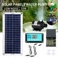 12v 50w Solar panel bürstenlose Wasserpumpe 800l/h mit Batterie kasten keine Batterie mit Controller