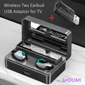 Wireless TV Ohrhörer Tws Bluetooth Headset mit USB-Adapter 9d Stereo Kopfhörer CVC Geräusch