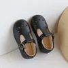 Herbst Kinder Leder Schuhe Einfarbig Cut-outs Baby Mädchen Schuhe Kleinkind Jungen Schuhe Infant Mädchen Turnschuhe Größe 16-30 SMG209