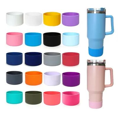 7,5 cm Silikons tiefel für Stanley 40oz Quencher Adventure Tumbler und Ice Flow Flip 30 oz 20 oz