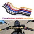 Lenker 22mm Motorrad Aluminium Eloxieren Lenkrad für Cafe Racer CB500X NC750X CB650R Versys 650 FZ1