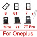 Sim Karte Tray Halter Für Oneplus 6 6T 7 8 Pro Sim Slot Sockel SD Karte Memmory Reader Flex kabel