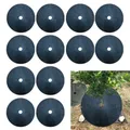 12 stücke Mulch Ring Baum Protector Matten 27-42cm Disc Strauch Baum Schutz Schattierung Matte Für