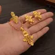 Heißer Äthiopischen Schmuck Sets Koptischen Kreuze Reinem Gold Farbe Sets Nigeria Eritrea Kenia