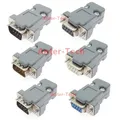 DB-9 DB9 RS232 Männlich Weiblich Stecker mit buchse D-Sub 9 pin PCB Stecker schutzhülle