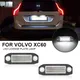 2PCS Für Volvo XC60 XC70 XC90 S60 V50 V70 S60 S80 C30 C70 Fehlerfrei Xenon Weiße LED Auto lizenz