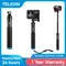 TELESIN Ausziehbarer Hand-Selfie-Stick aus Aluminiumlegierung, Teleskopstange für GoPro Hero Insta360 DJI Osmo Action-Action-Kamera