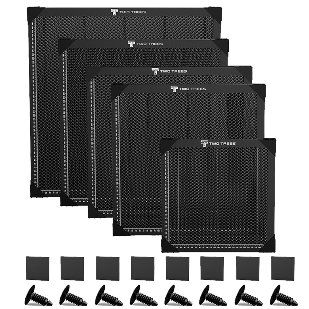 TWOTREES Laserschneid-Waben-Arbeitstisch für CO2- oder Diodenlasergravur-Schneidemaschine. Wabenplatte in mehreren Größen Image