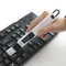 1pc Fenster reinigungs bürste Buche Blind klinge Reiniger Bürste Haushalt Tastatur Desktop Besen
