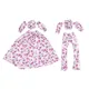 1set 30cm Puppe Outfits Mode kleid für Puppen kleidung Party puppe Freizeit kleidung Rock Spielzeug