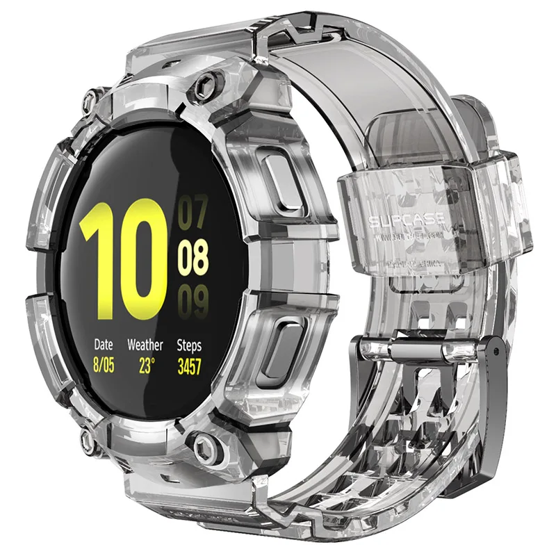 SUPCASE Fall Für Galaxy Uhr 5 44mm (2022)/Galaxy Uhr 4 44mm (2021) UB Pro Robuste Schutzhülle mit Strap Uhr Bands Image