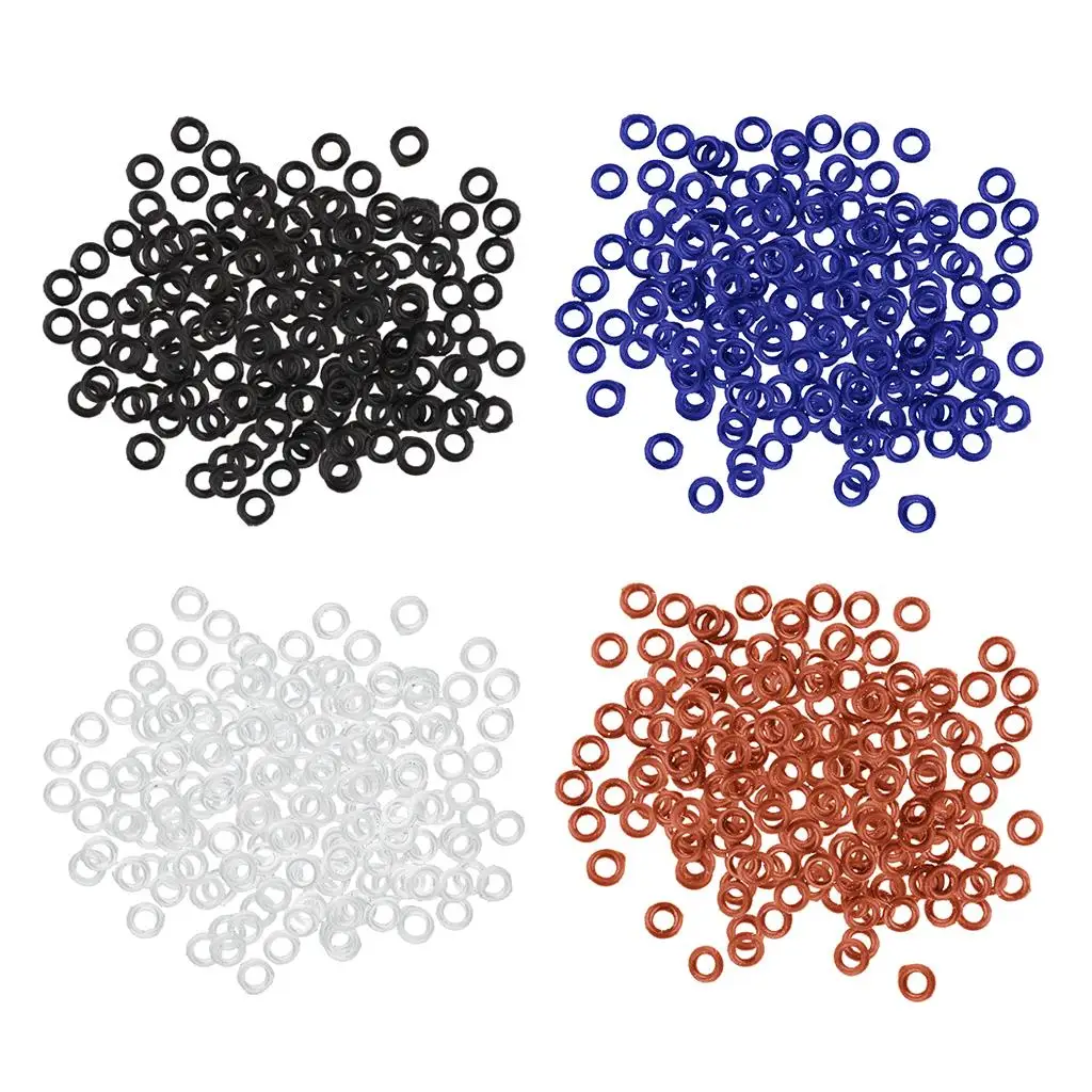 200Pcs Stamm/Flüge Darts Spitze Gummi Dart Welle O Ringe Dichtung Grip Washer Tülle Darts Zubehör Image