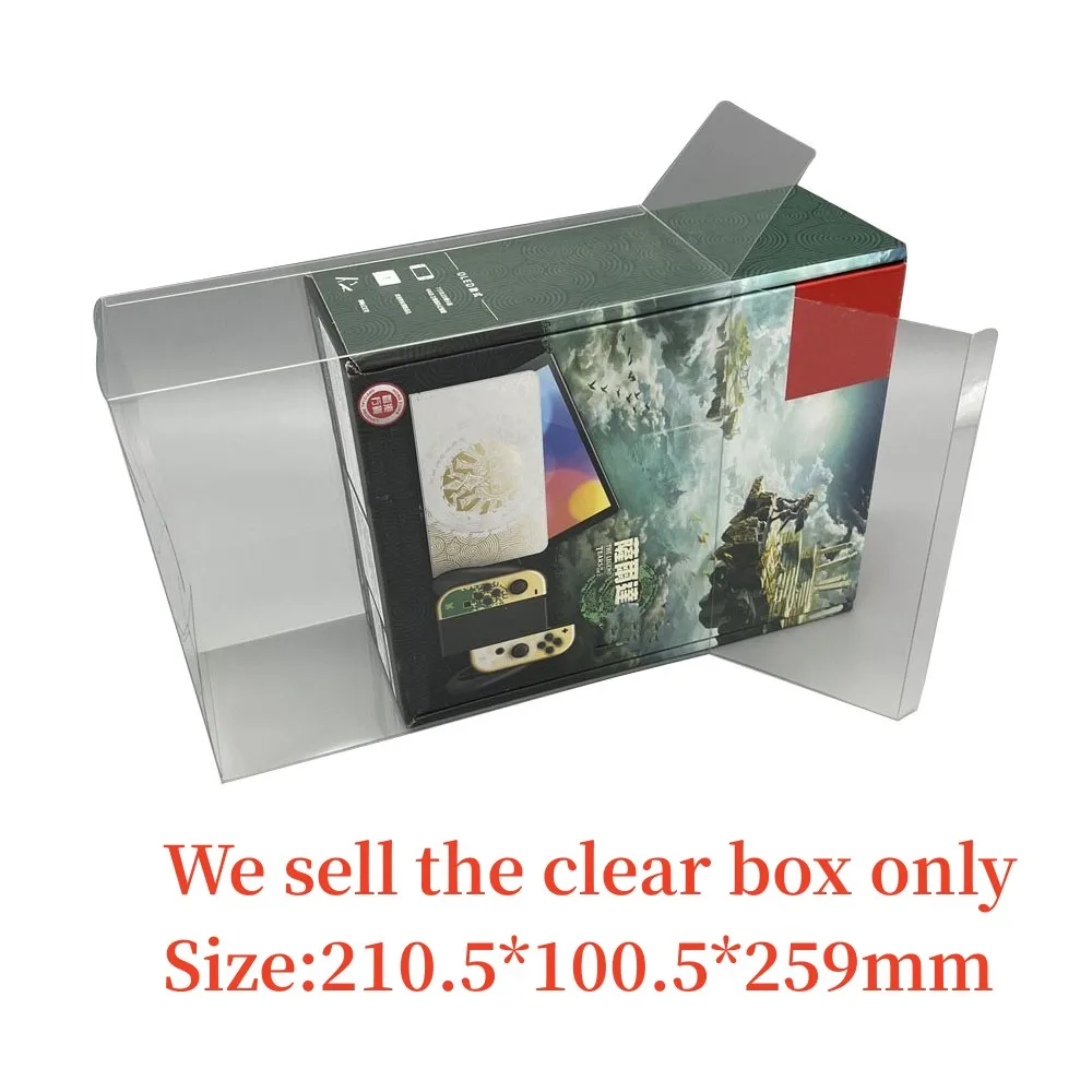 Klare Box-Abdeckungsschutz für NS Switch OLED Collector's Edition Vitrine Image