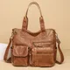 Exklusive Design frauen Taschen Vintage Handtaschen für Frauen Retro Große Kapazität Tote Taschen