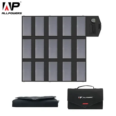 All powers 100w 18v 12v tragbares Solar panel faltbares Solar batterie ladegerät für Laptop Handy Kraftwerk Reise camping