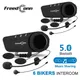 Freedconn Motorrad Intercom Bluetooth Helm Headset 6 Fahrer Inter com unica dor Moto Hand frei Anruf