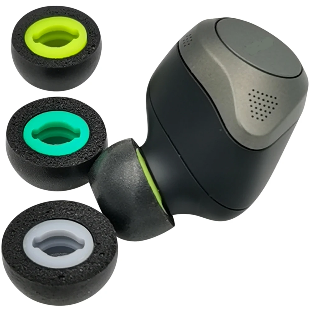 misodiko Verbesserte ovale Memory-Schaum-Ohrstöpsel als Ersatz für Jabra Elite 85t True Wireless Earbuds Ohrstöpsel (3 Paar) Image