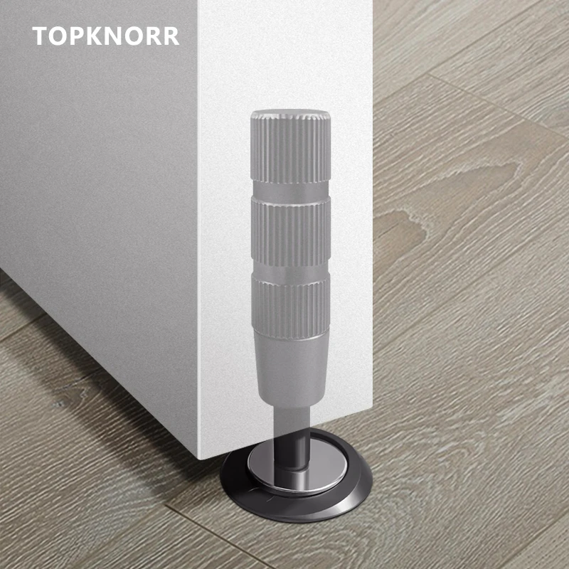 Türabsaugung, starke magnetische, unsichtbare Saugkraft, perforationsfrei, versteckter Türstopper für Badezimmer, Schlafzimmer, Türstopper, Türstopper oben