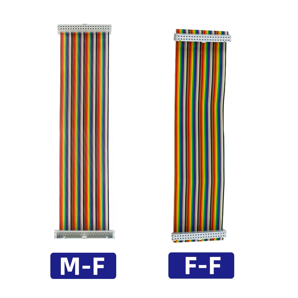 Raspberry Pi 40-poliges GPIO-Kabel, Stecker auf Buchse oder Buchse auf Buchse, Verlängerungskabel-Adapter für Orange Pi Raspberry Pi 5 4B 3B+ 3B Image