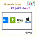 HaiTouch 32 zoll IR Touch Screen Panel Infrarot Multi Touch Rahmen overlay kit 32 "Real 20 punkte