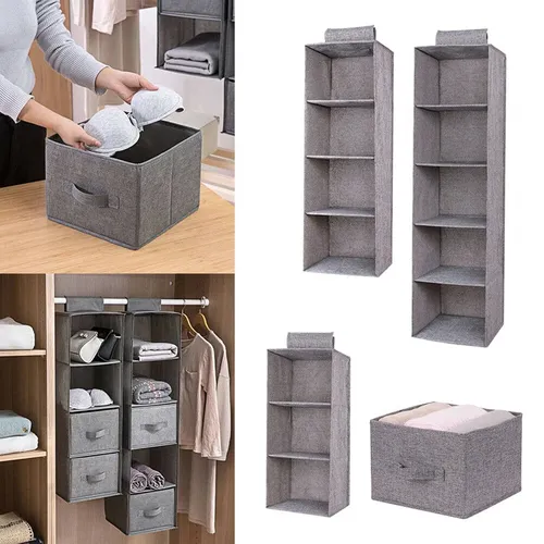 Hängender Schrank Organizer und Lagerung zusammen klappbare hängende Schrank regale hängender