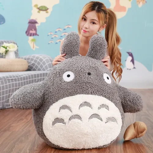 1pc 30-70cm kawaii Totoro Plüsch Spielzeug Japanischen stil Studio Ghibli Anime Stofftier Katze Lang