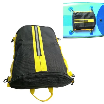 Kajak SUP Paddleboard Mesh Deck Tasche für Boot Kanu Rafting Stand Up Paddle Board Deck Tasche Aufbewahrungstasche