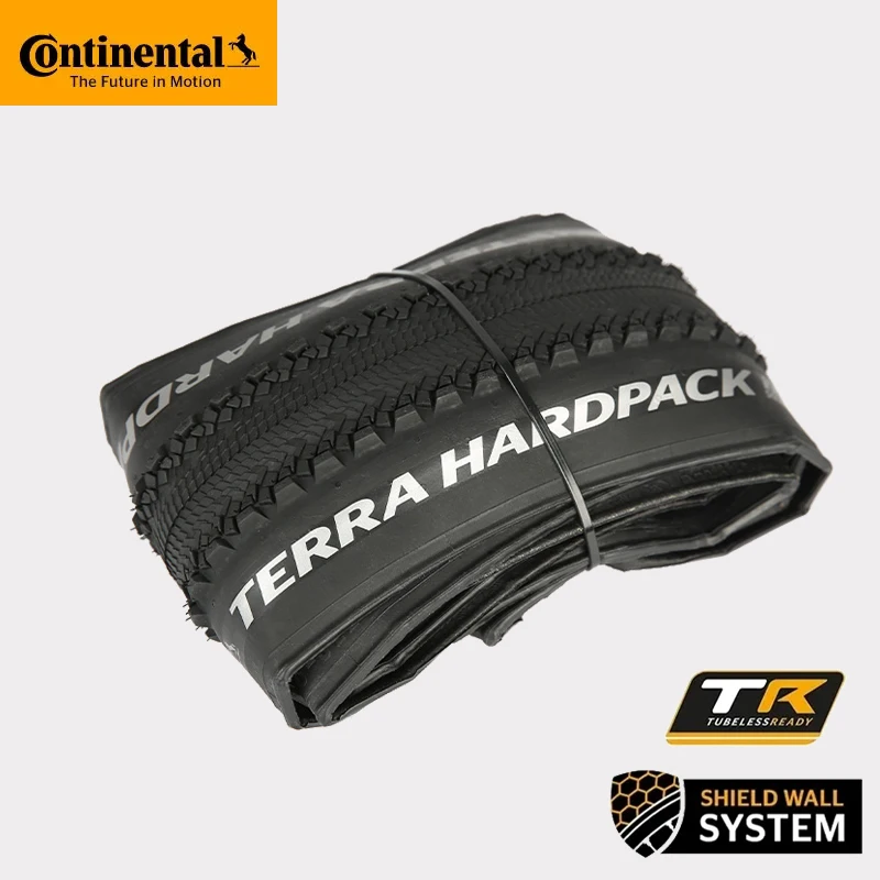 Continental Terra Hardpack 27.5/29x2.0 Tubeless Ready Faltbarer Gravel-Reifen MTB Rennrad Cyclo-Cross Breiter Profilflächenauftrag Flaches Zentralprofil Image