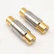 2 teile/los Dual RCA Anschlüsse Hohe Qualität RCA Buchse auf Buchse buchse Gerade Adapter Gold